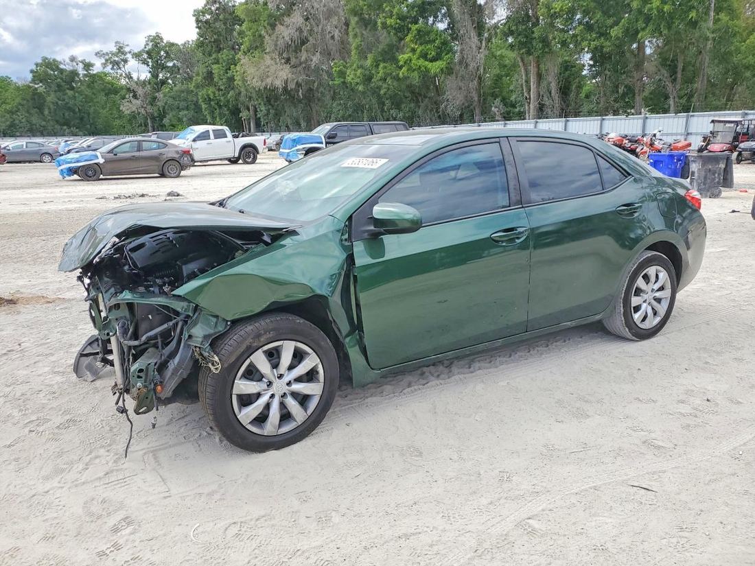 2016 TOYOTA COROLLA