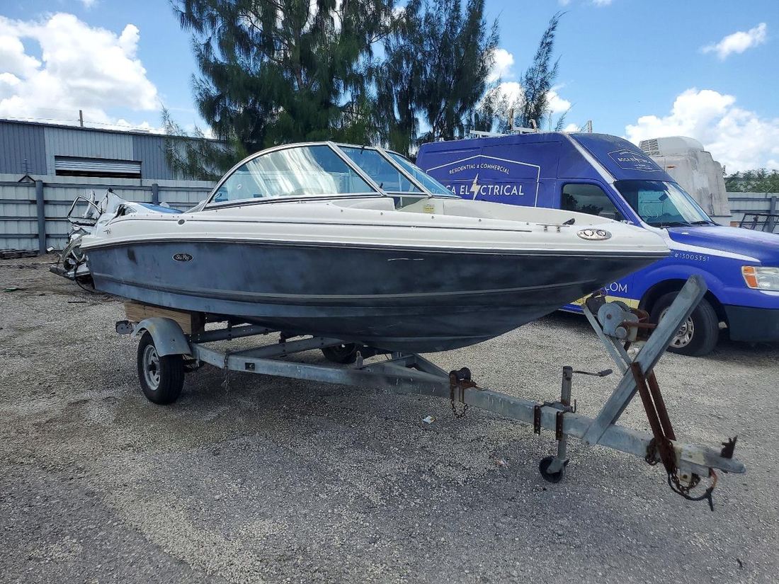 2007 SEA RAY BOAT/TRLR