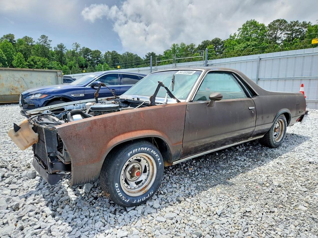 1981 CHEVROLET EL CAMINO