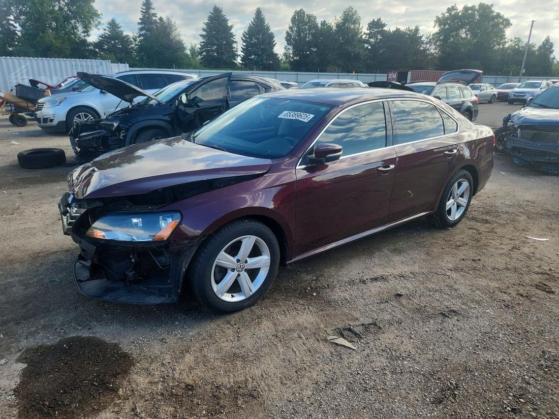 2013 VOLKSWAGEN PASSAT