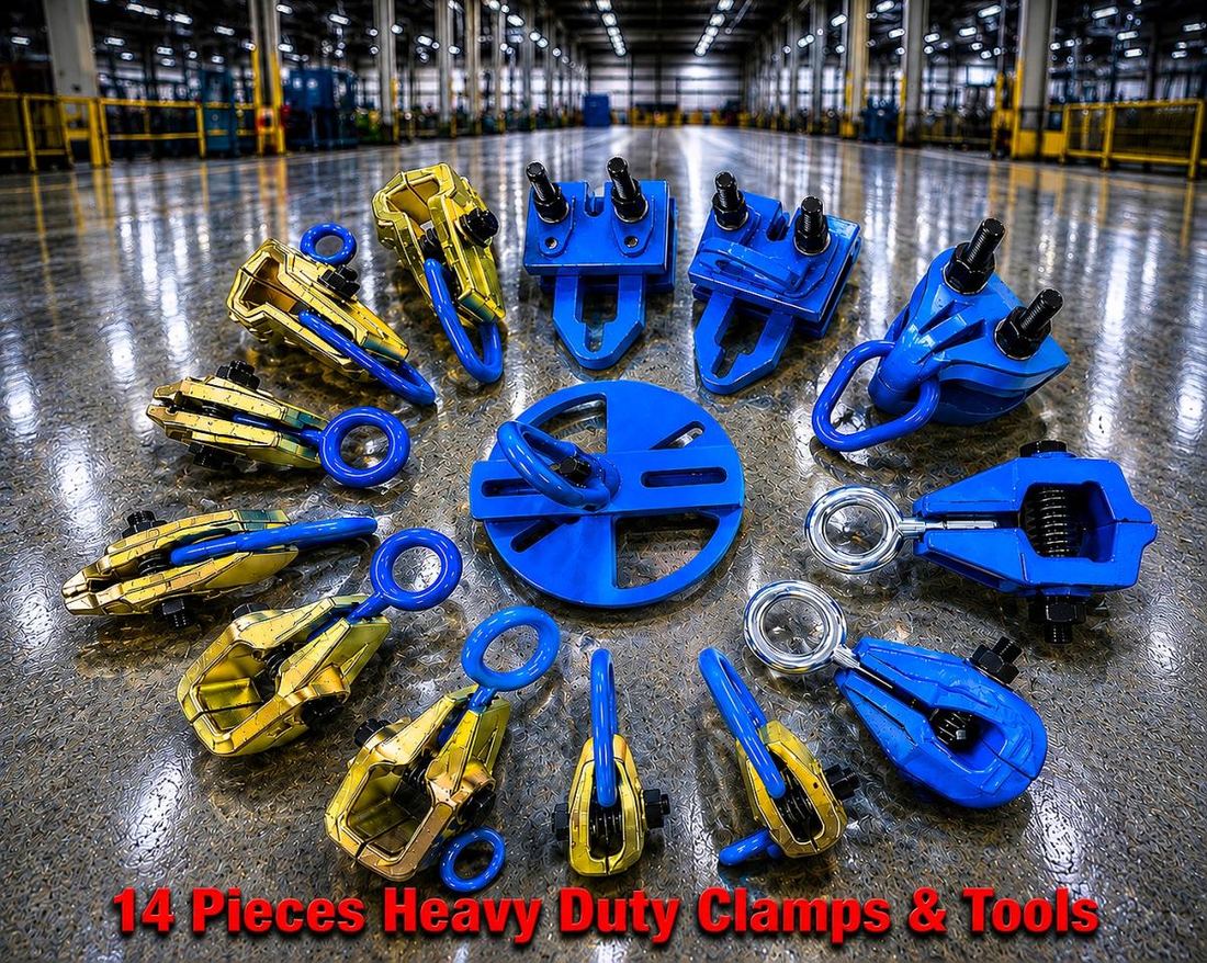 2027 OTHERS 14 PIECES  CLAMPS & TOOLS SET