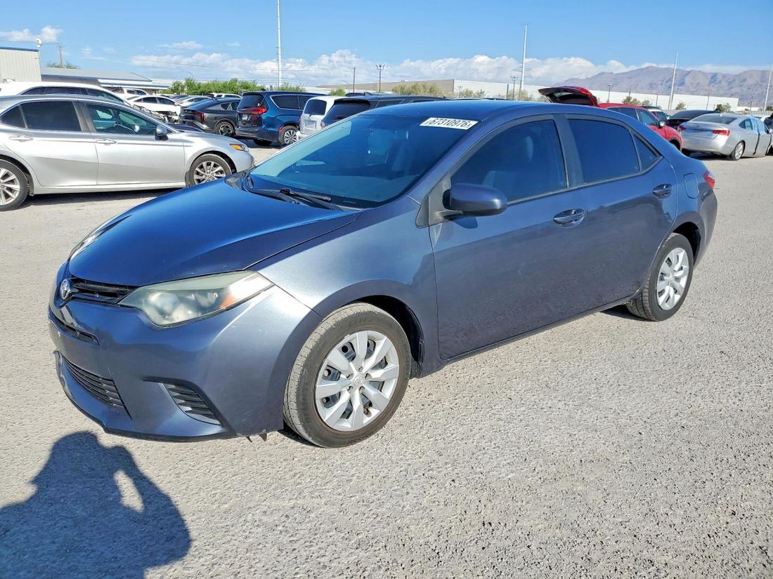 2016 TOYOTA COROLLA