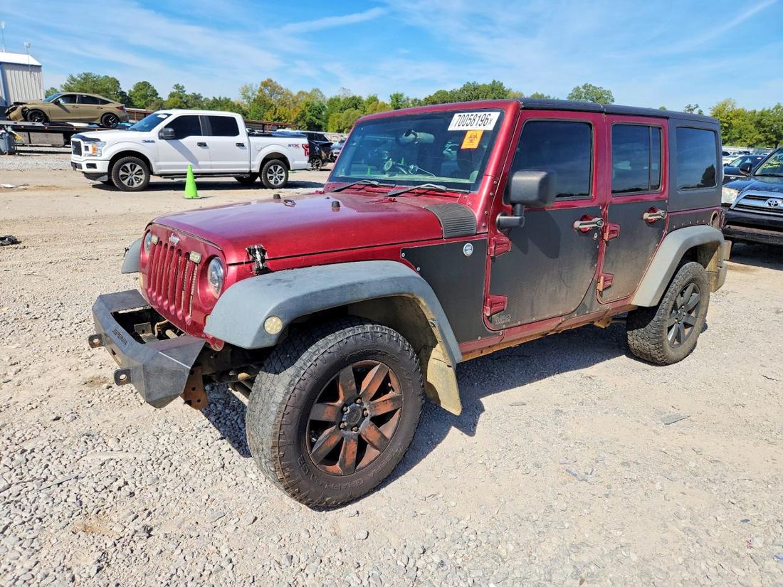 2012 JEEP WRANGLER UNLIMITED