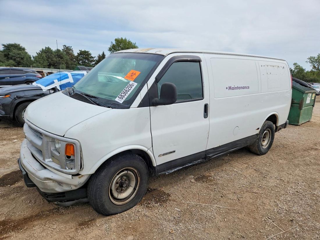 2001 CHEVROLET EXPRESS G2500