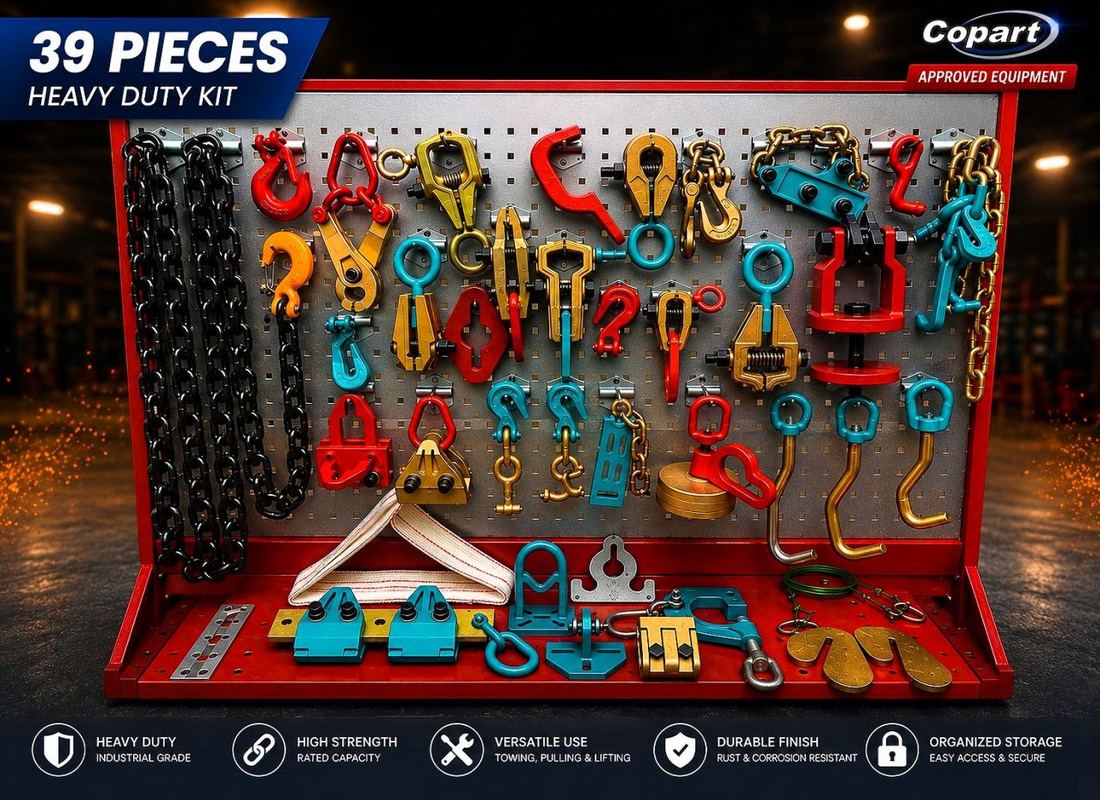 2027 OTHERS 39PIECE CHAINSCLAMPS & TOOLS